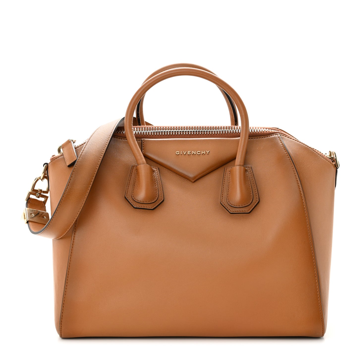 Antique Calfskin Medium Antigona Brown