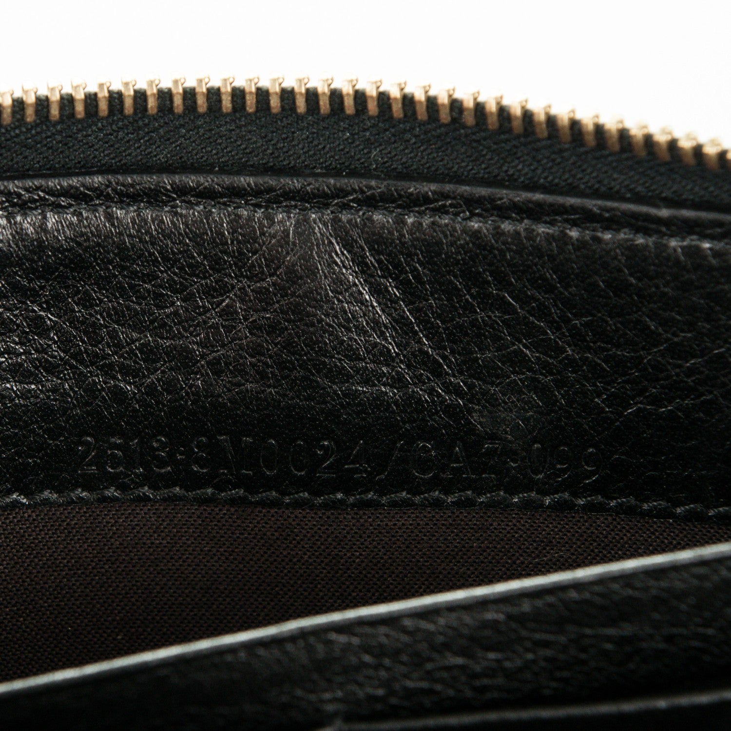 Fendi Canvas FF Zip Around Wallet Black 6 of 7
