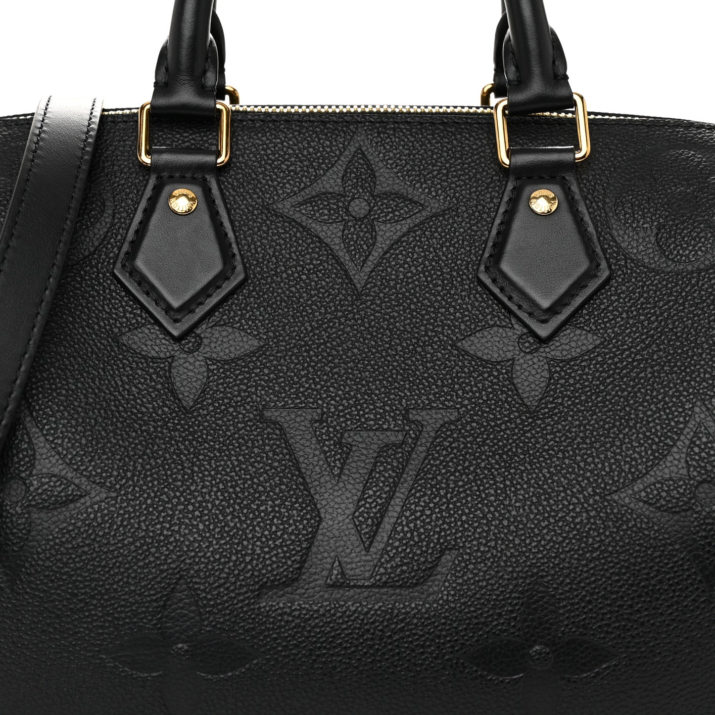 Empreinte Monogram Giant Speedy Bandouliere 25 Black