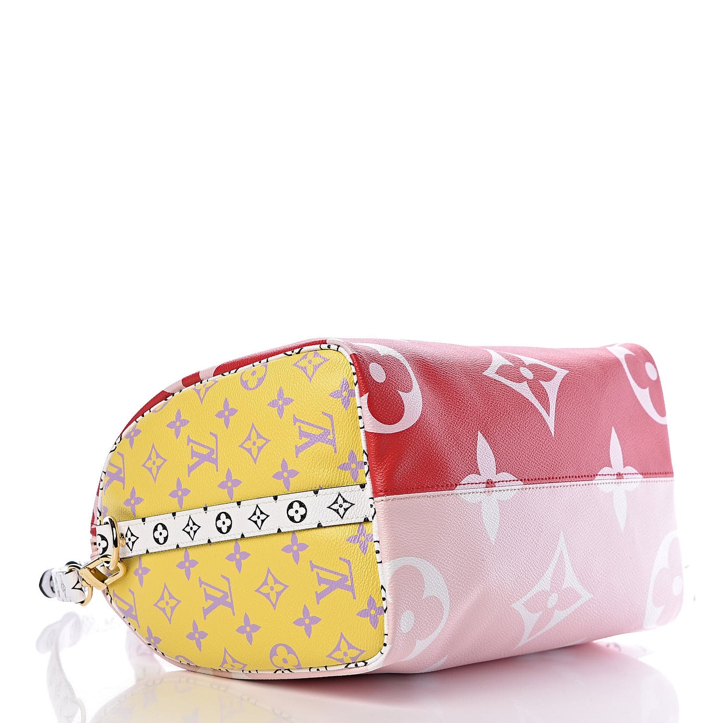 Monogram Giant Speedy Bandouliere 30 Rouge