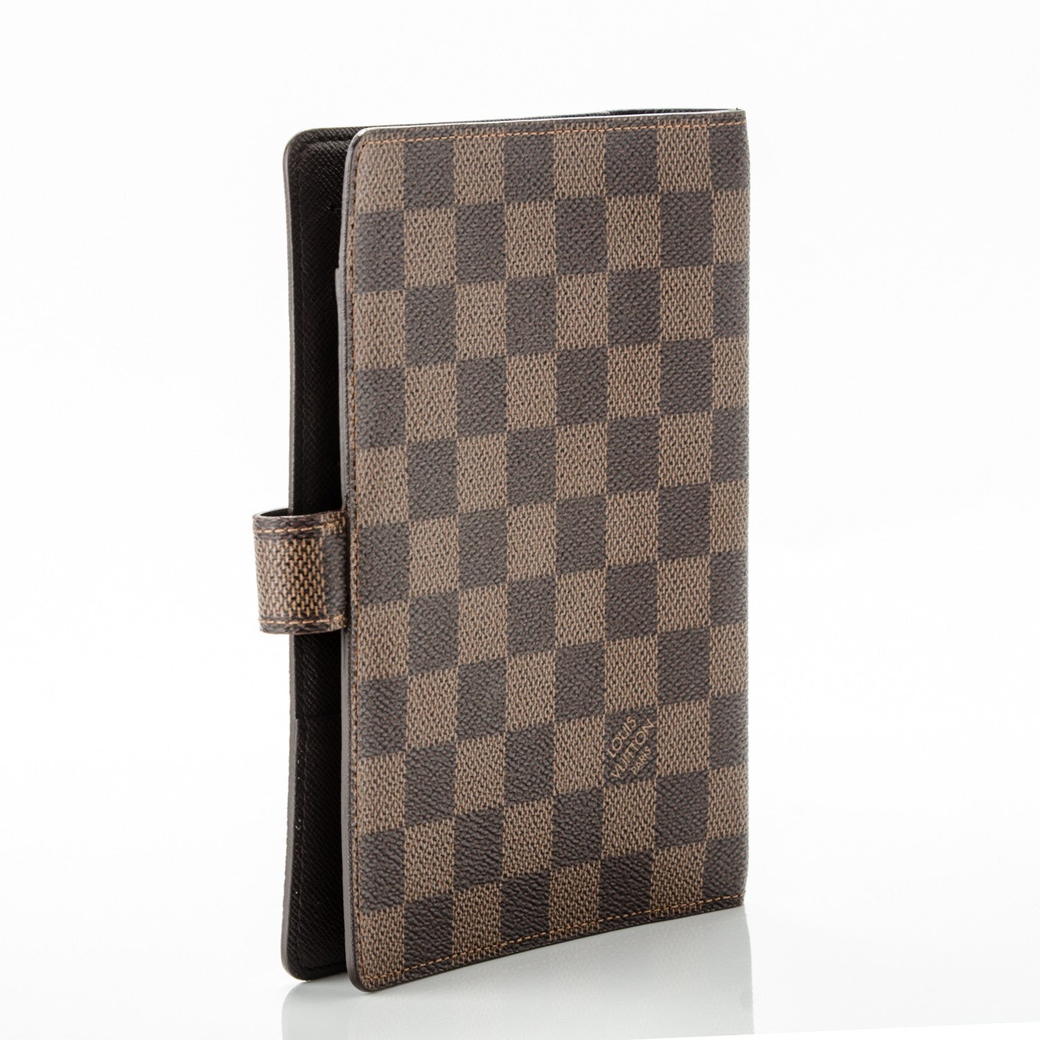 Louis Vuitton Damier Ebene Medium Ring Agenda Cover 3 of 7