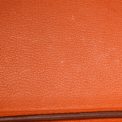 Hermes Taurillon Clemence Birkin 30 Orange 11 of 22