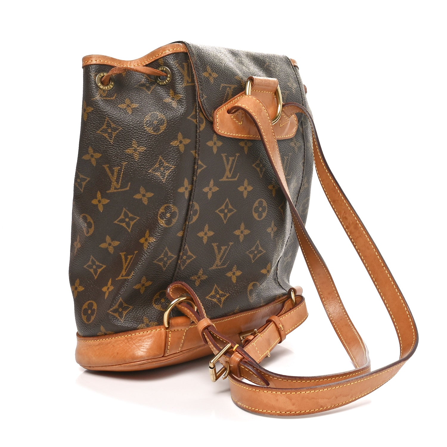 Louis Vuitton Monogram Montsouris MM Backpack 2 of 10