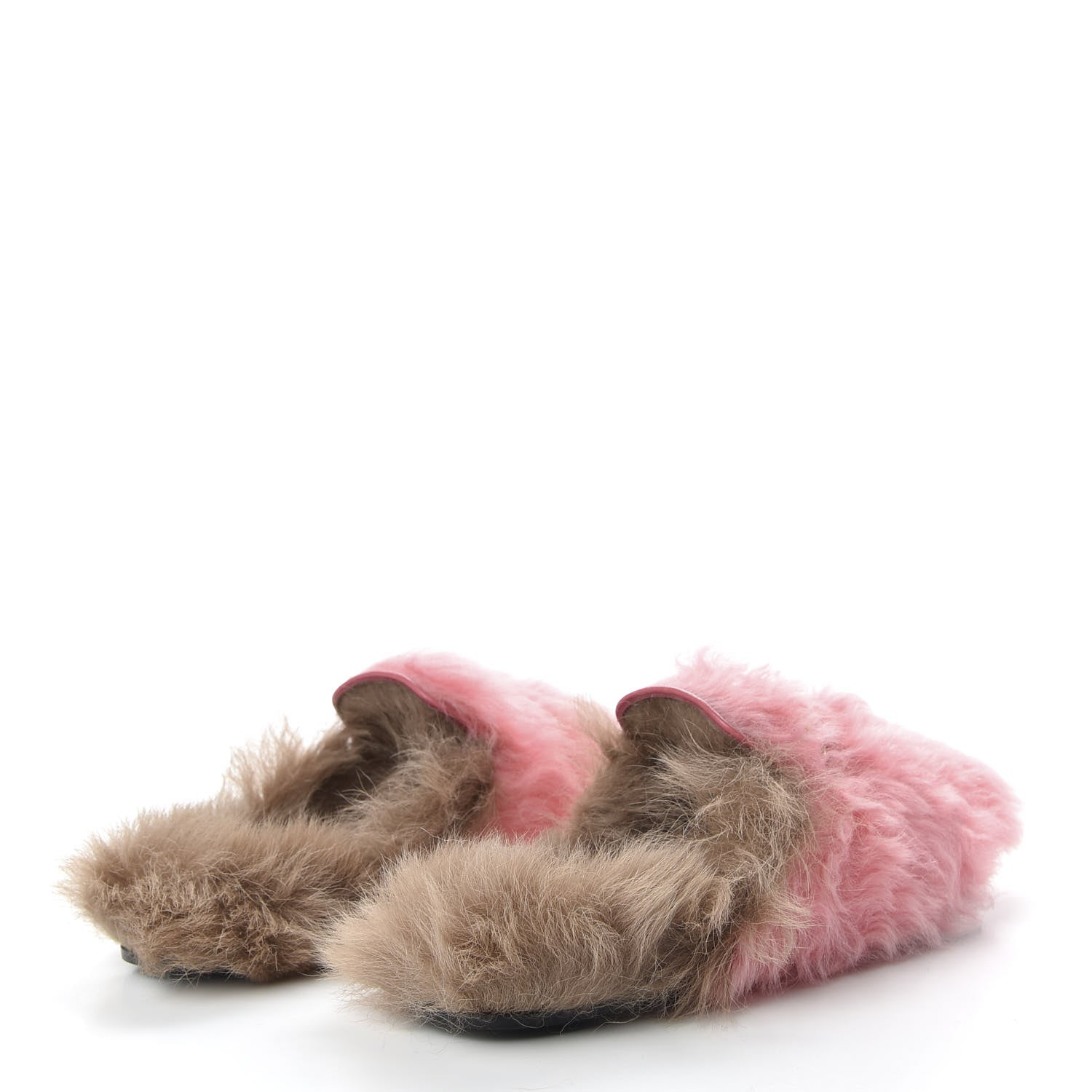 Gucci Merino Wool Womens Princetown Slippers 39 Pink 4 of 8
