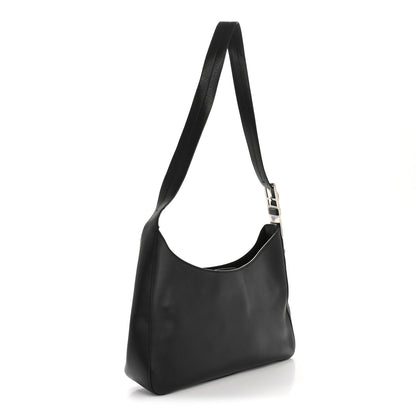 Prada Vitello Trend Shoulder Bag Black 3 of 14