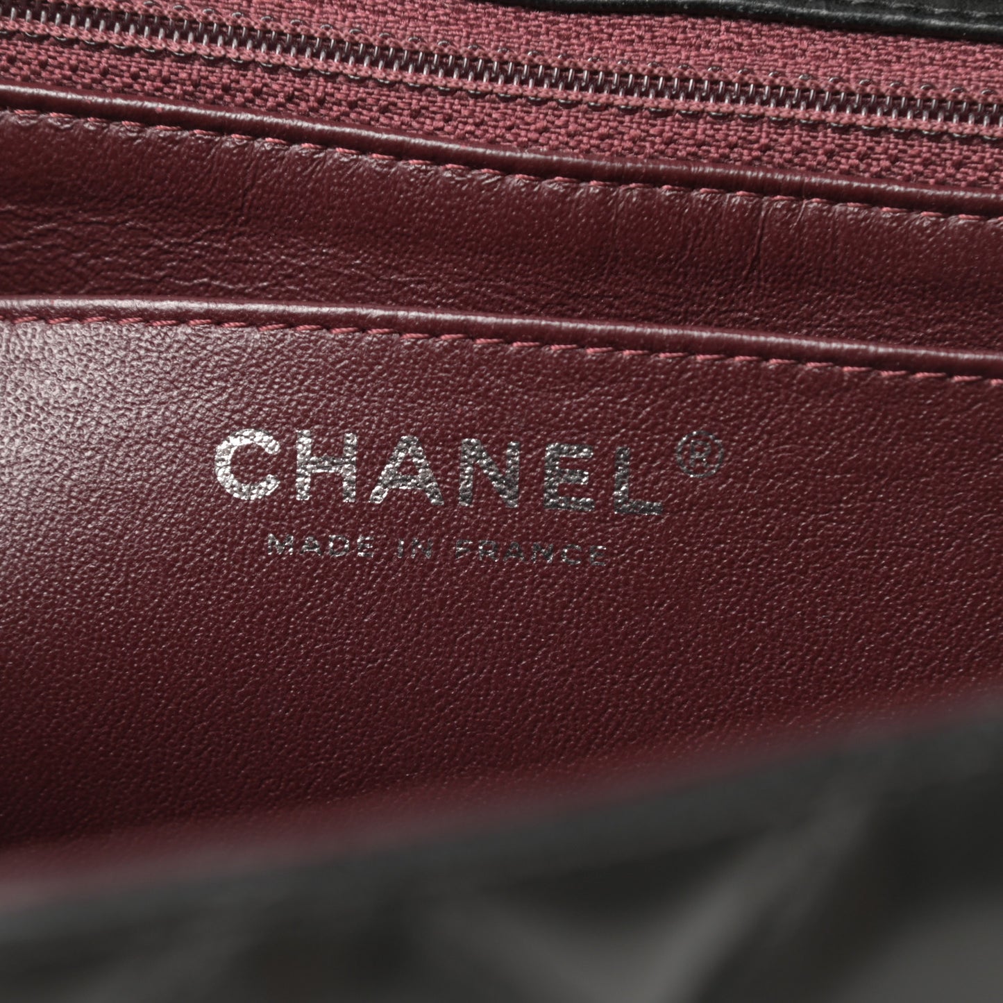 Lambskin Quilted Jumbo Single Flap Black
