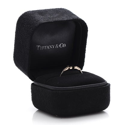 Tiffany 18K Rose Gold T Wire Ring 53 6.5 5 of 5