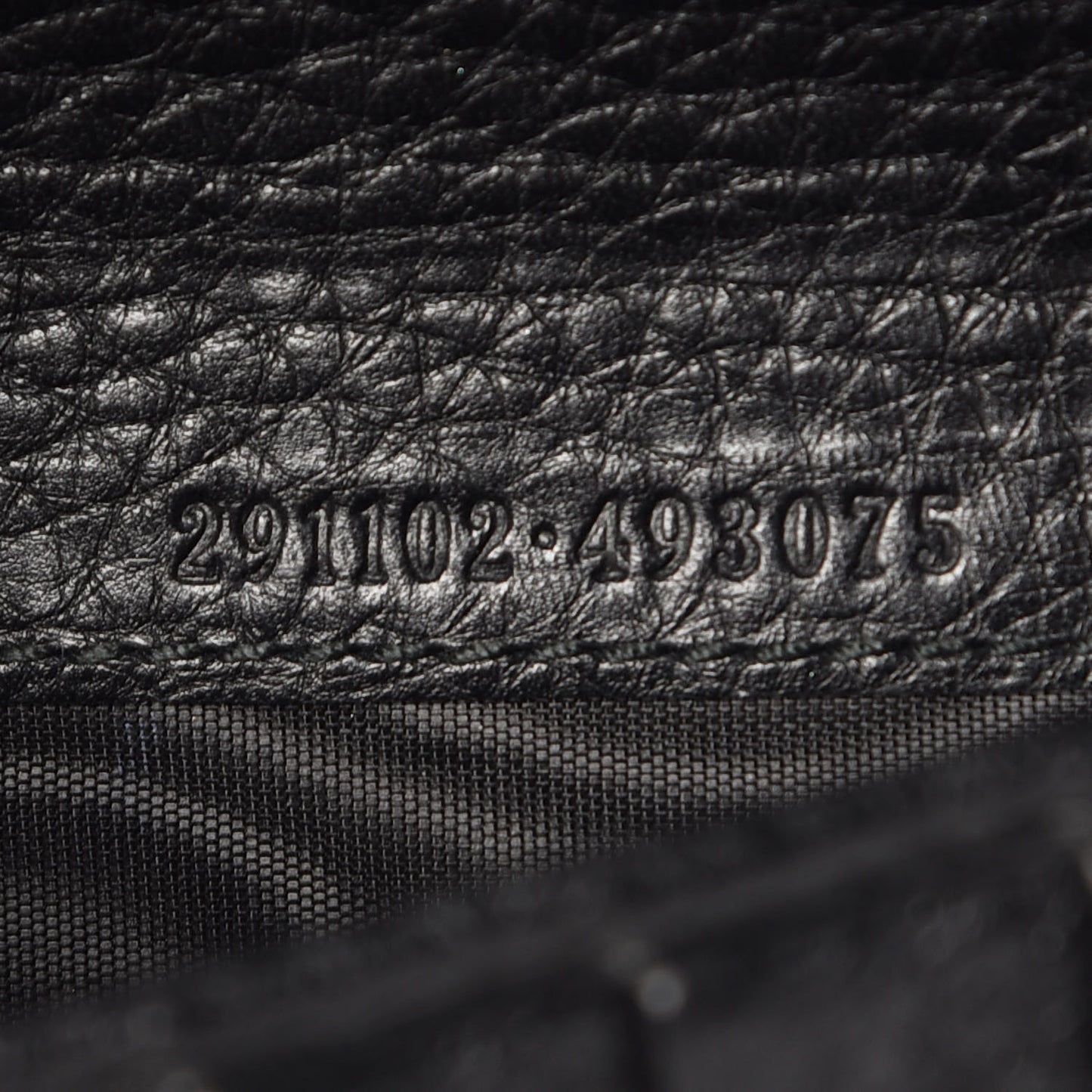 Calfskin Soho Zip Around Wallet Black