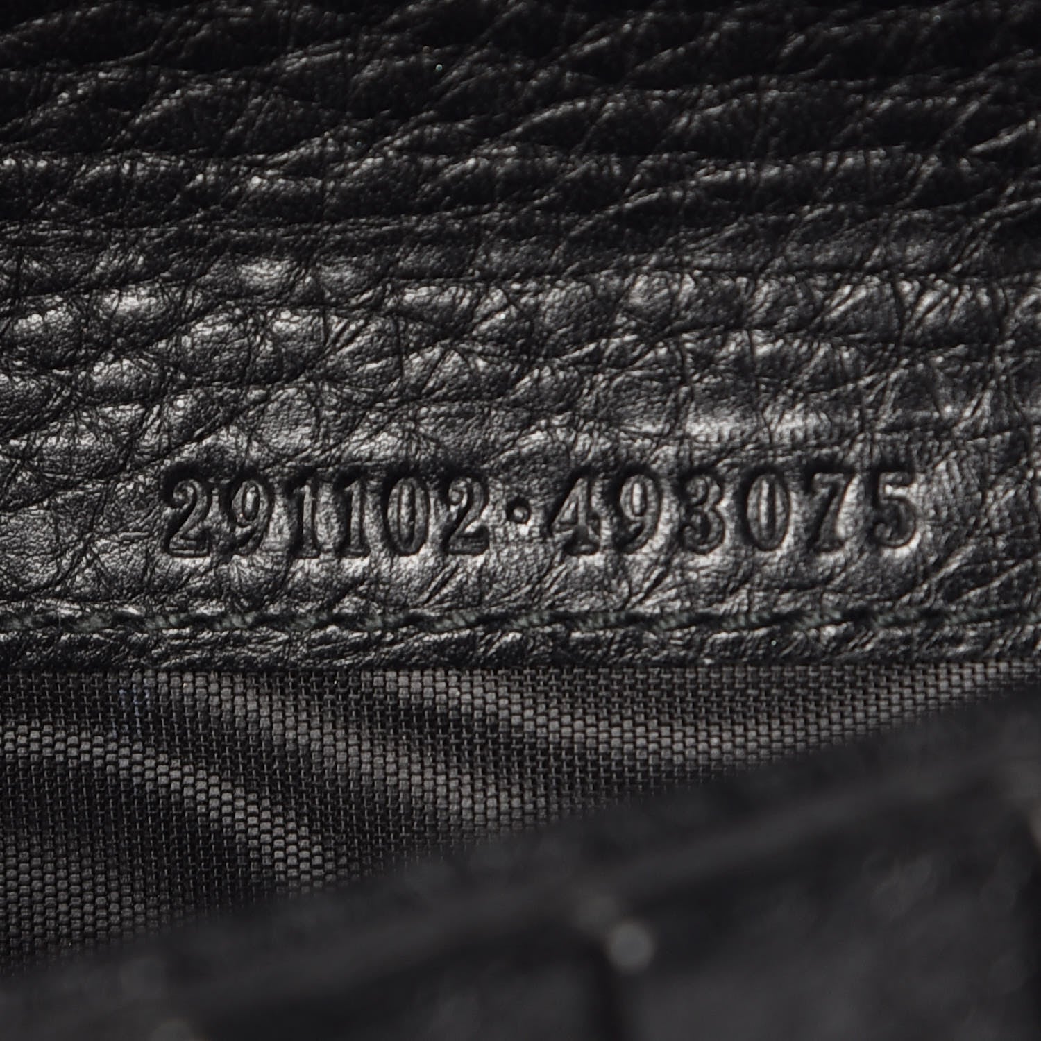 Gucci Calfskin Soho Zip Around Wallet Black 8 of 13