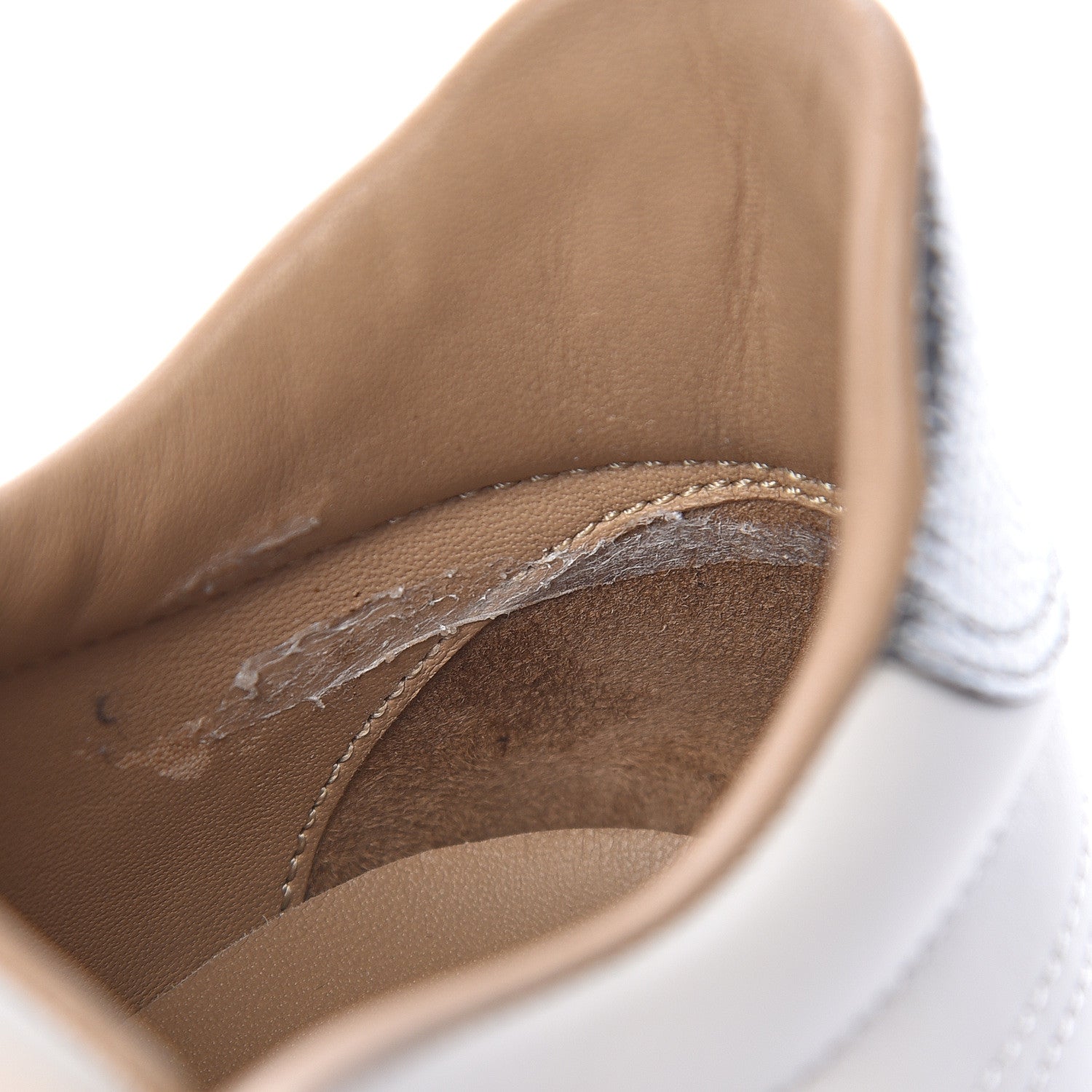 Hermes Calfskin Polo Sneakers 37 White 11 of 17