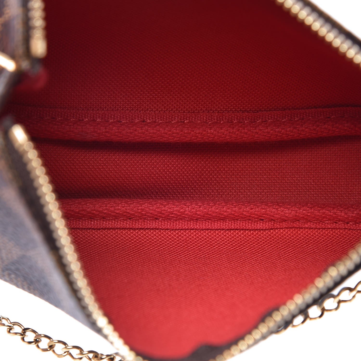 Louis Vuitton Damier Ebene Mini Pochette Accessories 5 of 7