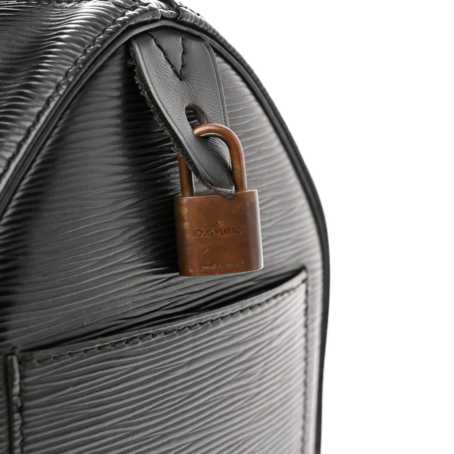 Louis Vuitton Epi Speedy 25 Black 11 of 15