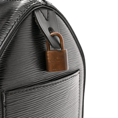 Louis Vuitton Epi Speedy 25 Black 11 of 15