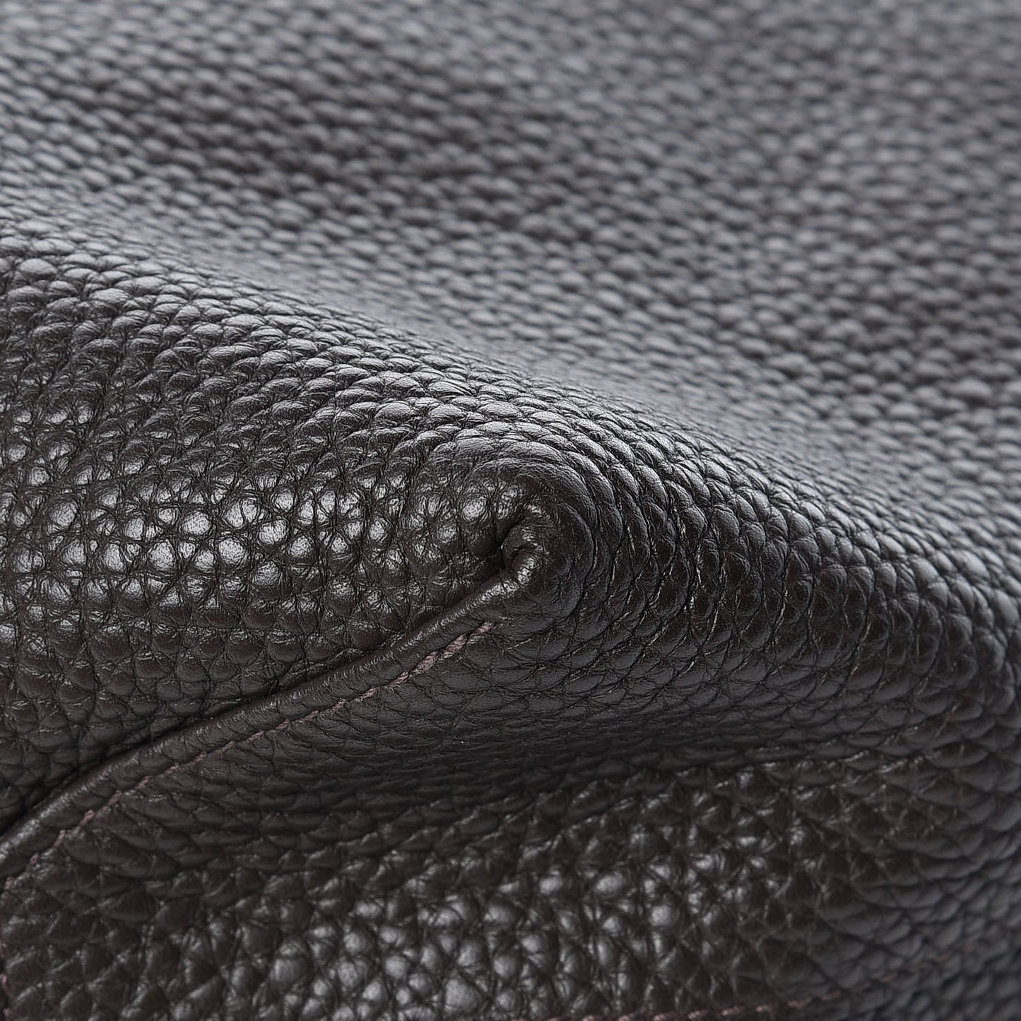 Taurillon Clemence Double Sens 36 Reversible Tote Black Ebene
