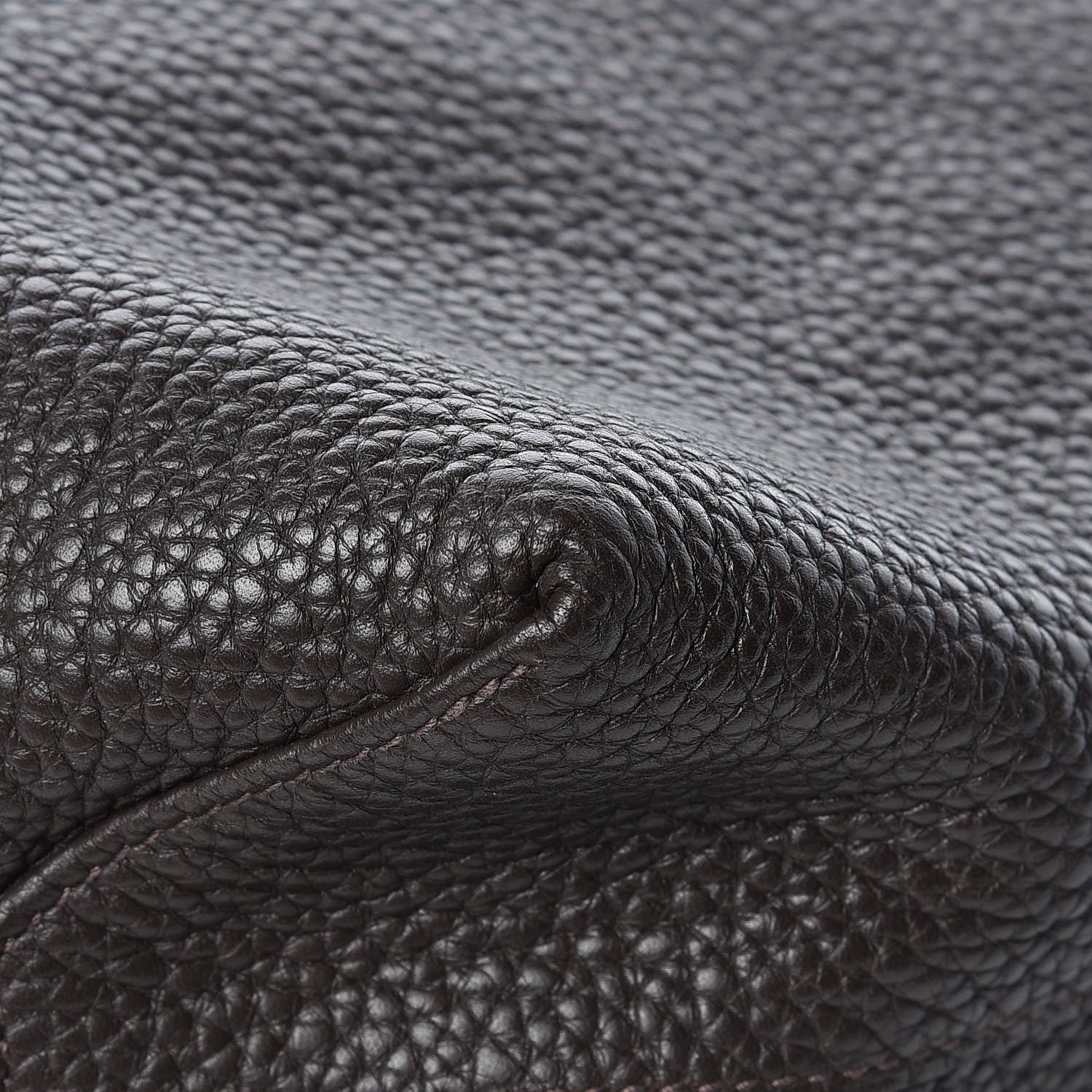 Hermes Taurillon Clemence Double Sens 36 Reversible Tote Black Ebene 15 of 19