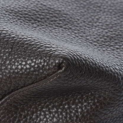 Hermes Taurillon Clemence Double Sens 36 Reversible Tote Black Ebene 15 of 19