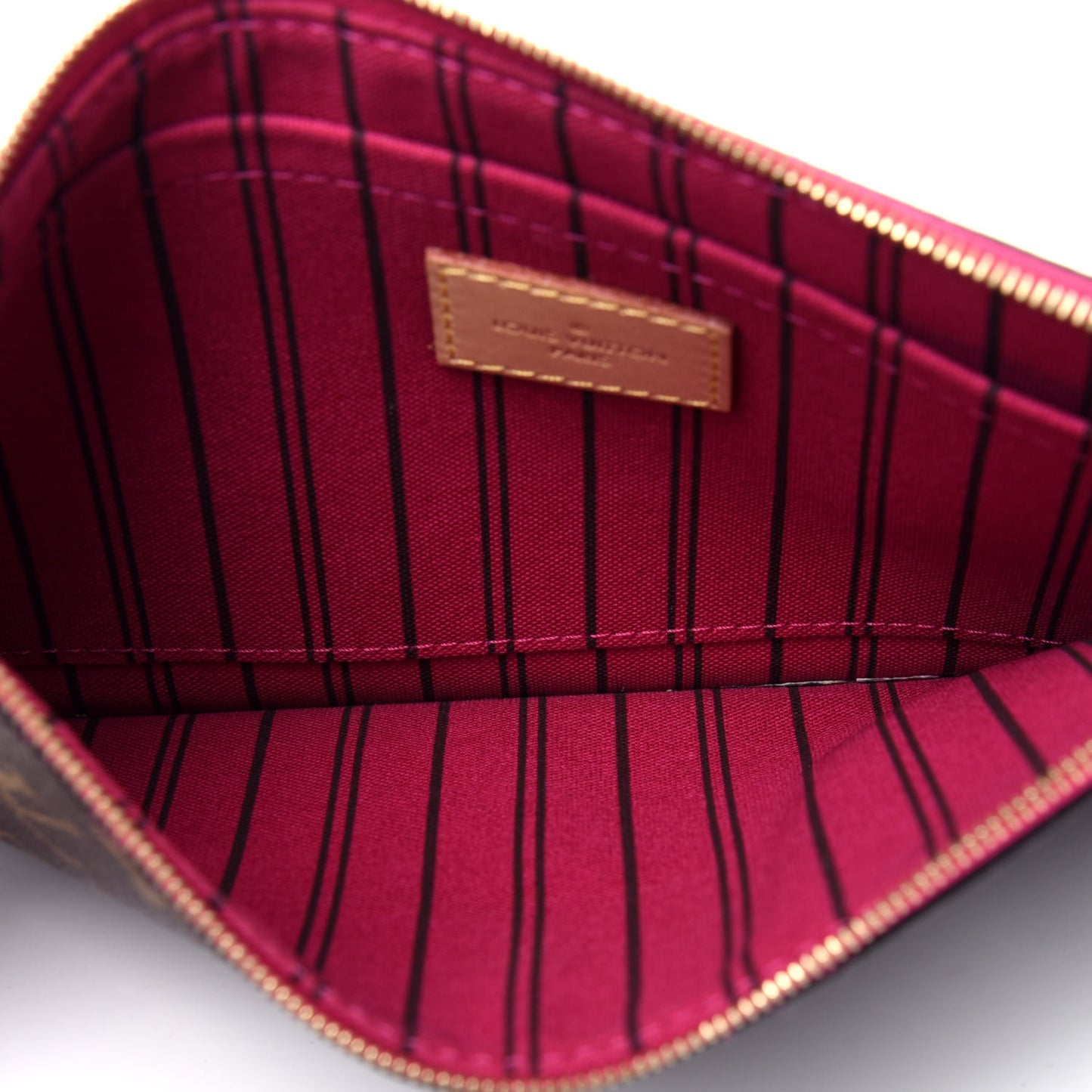 Monogram Neverfull MM GM Pochette Pivoine