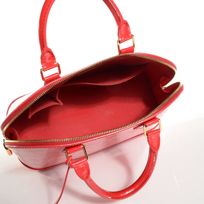 Louis Vuitton Vernis Alma PM Rouge Grenadine 5 of 7
