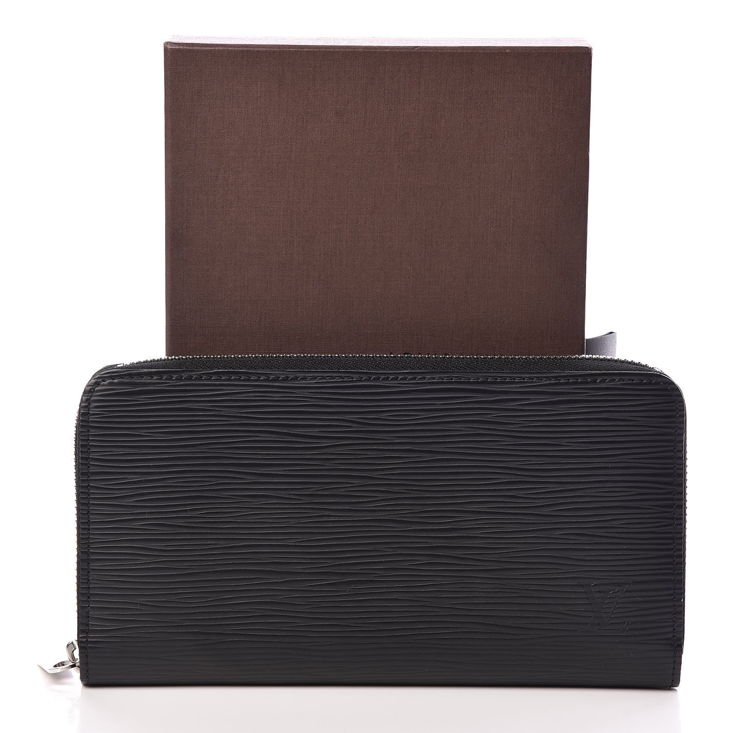 Louis Vuitton Epi Zippy Wallet Black 7 of 7