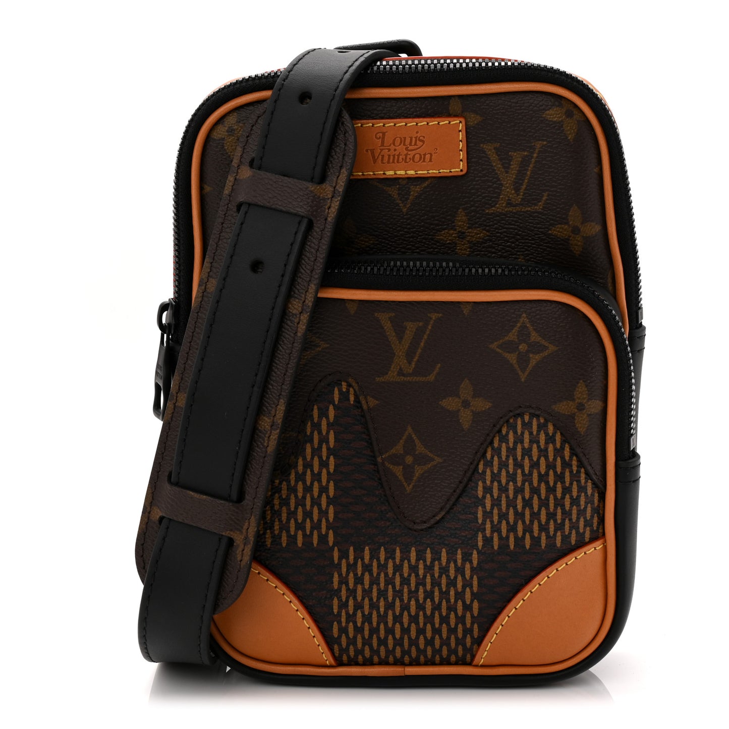 X NIGO Giant Damier Ebene Monogram Amazone Sling Bag