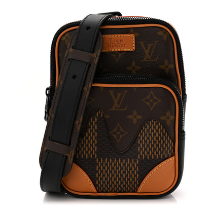 Louis Vuitton X NIGO Giant Damier Ebene Monogram Amazone Sling Bag 1 of 9