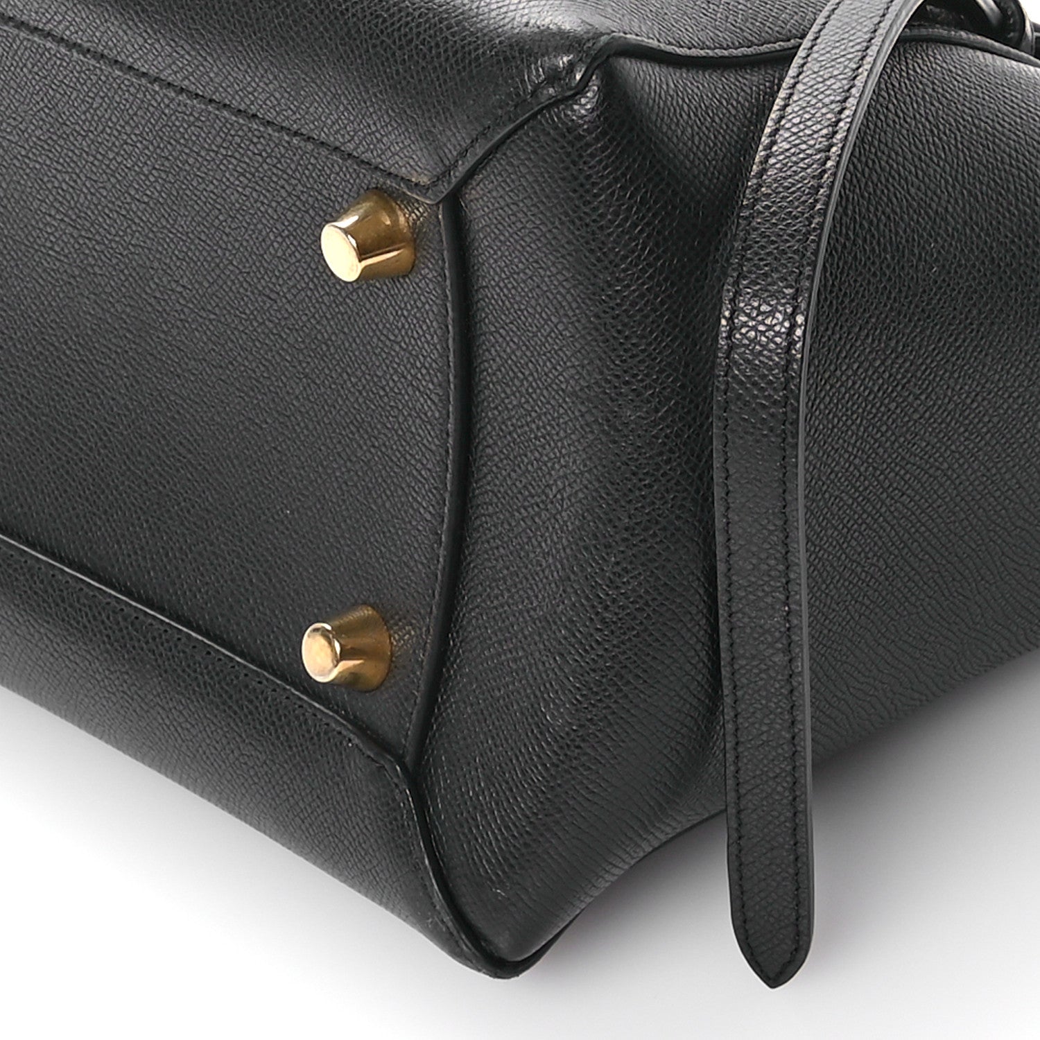 Celine Grained Calfskin Mini Belt Bag Black 10 of 11
