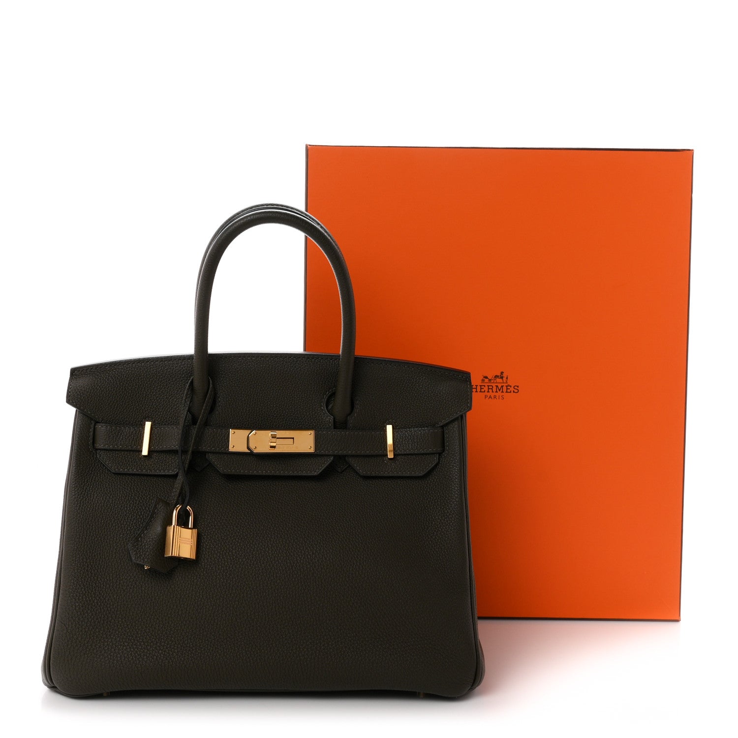 Hermes Togo Birkin 30 Vert Maquis 11 of 11