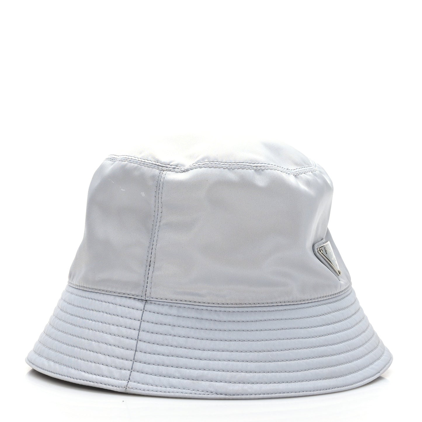 Re-Nylon Metal Triangle Logo Womens Bucket Hat S Fiordaliso
