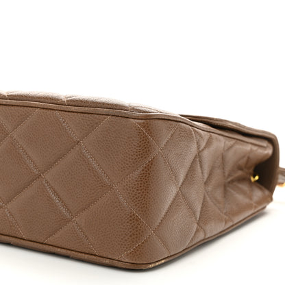 Chanel Caviar Quilted Small Single Flap Brown 10 of 10