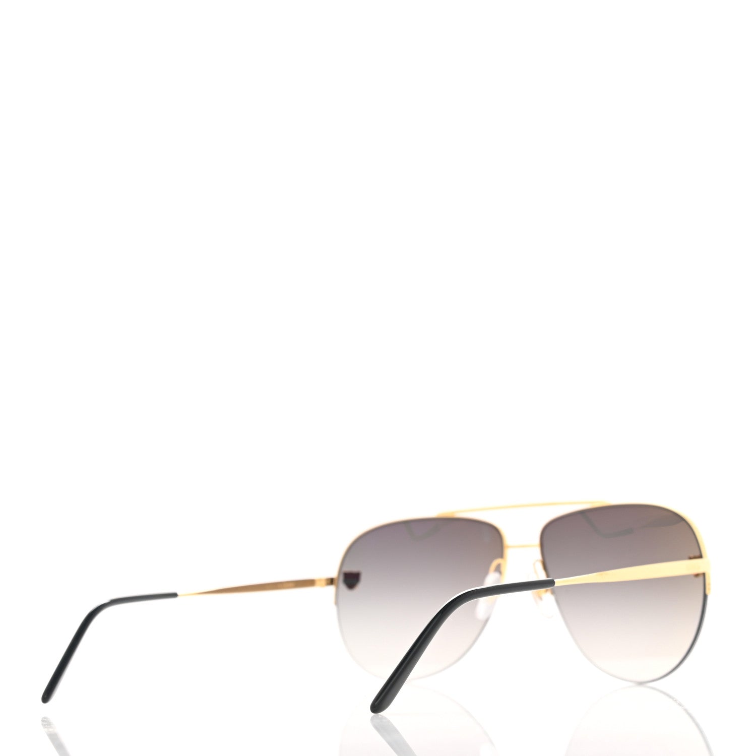 Cartier Panthere De Cartier Aviator Sunglasses Gold 4 of 7