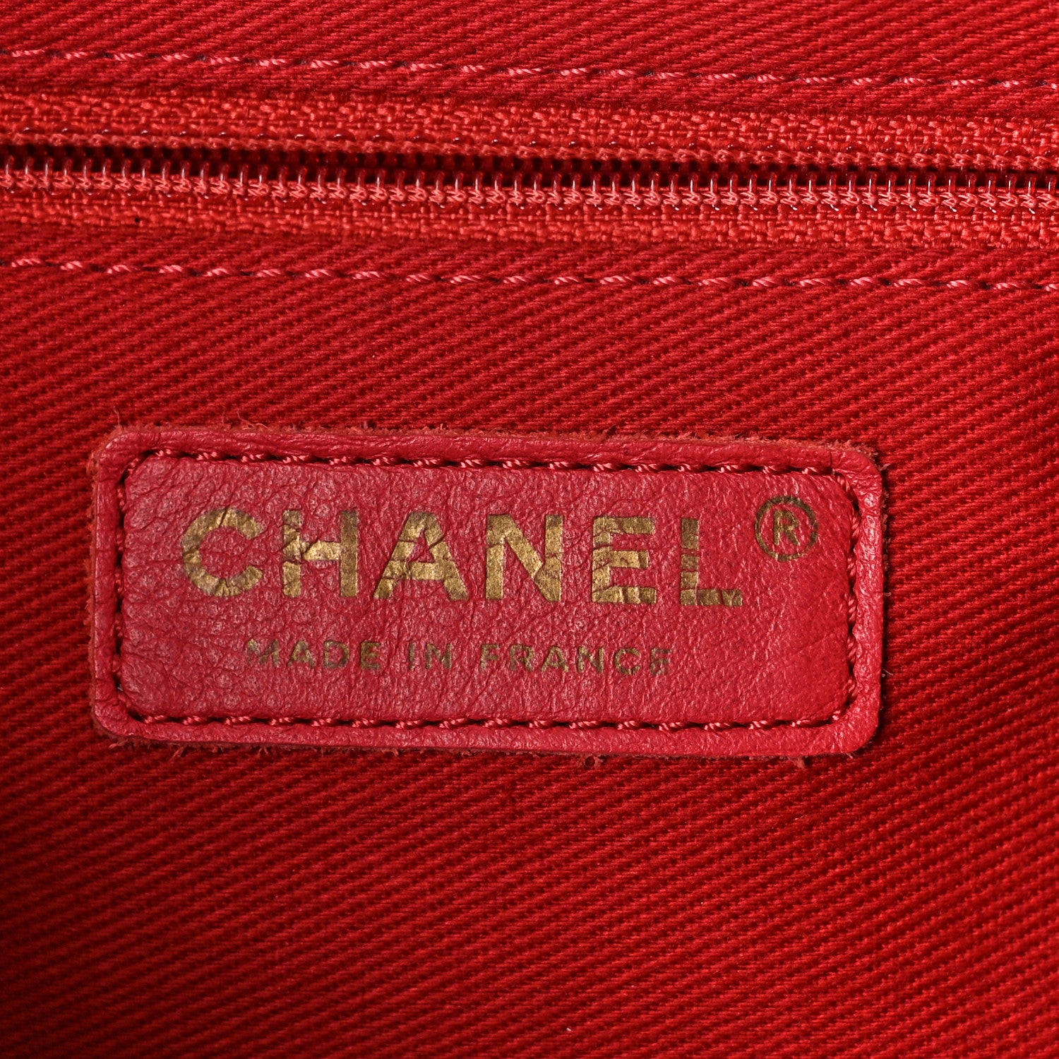 Chanel Caviar Quilted Business Affinity Backpack Red 7 of 10