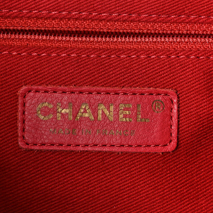 Chanel Caviar Quilted Business Affinity Backpack Red 7 of 10