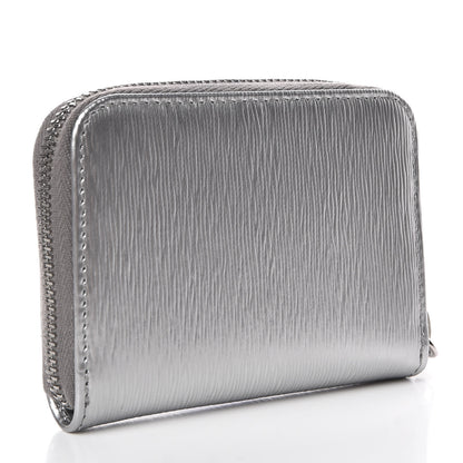 Prada Vitello Move Metal Coin Purse Cromo 3 of 8