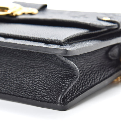 Louis Vuitton Empreinte Vavin Chain Wallet Black 11 of 11