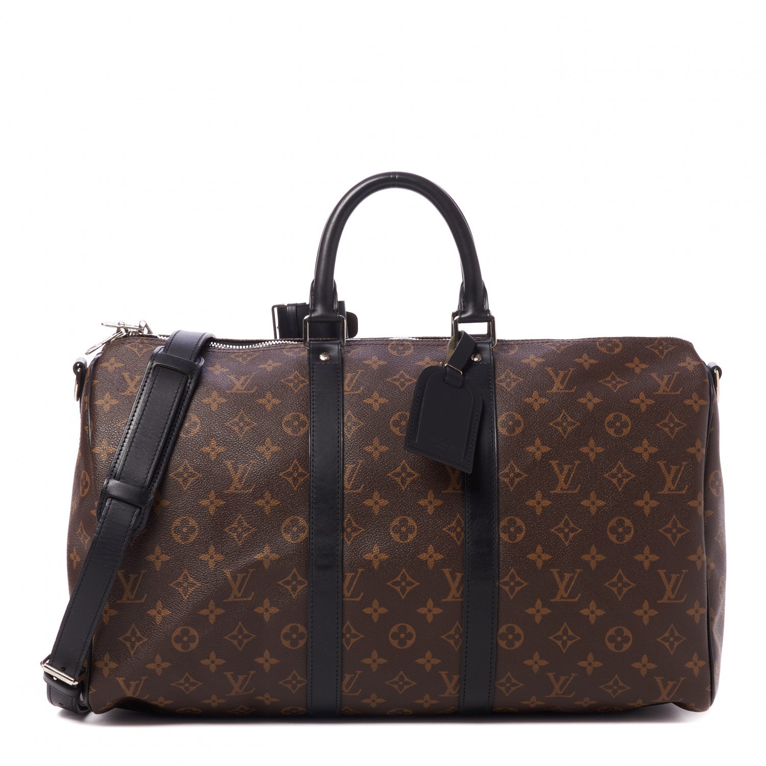 Louis Vuitton Monogram Macassar Keepall Bandouliere 45 1 of 10