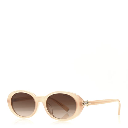 Tiffany Acetate HardWear Oval Sunglasses TF4242D Opal Nude Pink 1 of 7