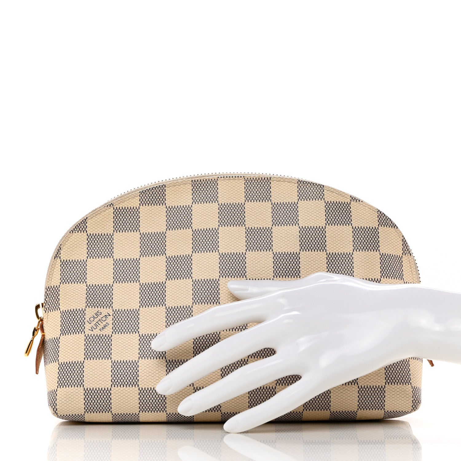 Louis Vuitton Damier Azur Cosmetic Pouch GM 2 of 8