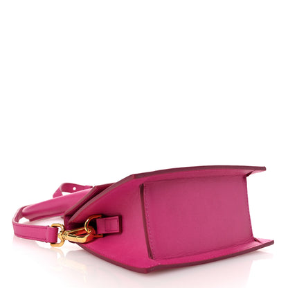 Jacquemus Smooth Calfskin Le Chiquito Moyen Dark Pink 4 of 10