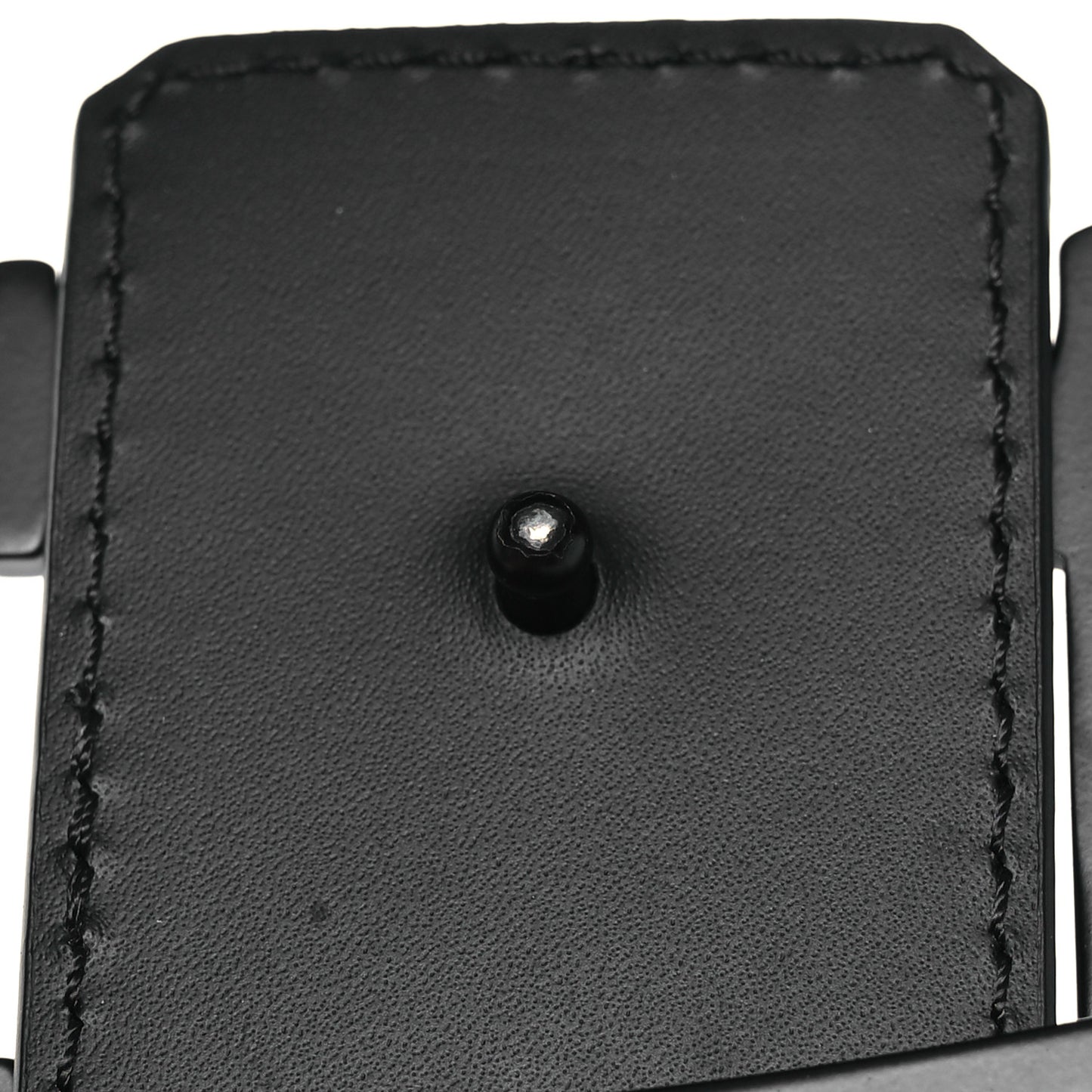 Taurillon Calfskin 40mm LV Initiales Reversible Belt 100 40 Black