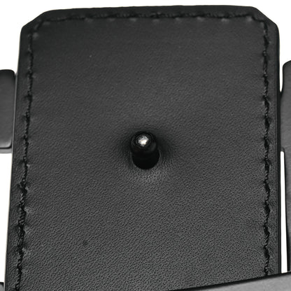 Louis Vuitton Taurillon Calfskin 40mm LV Initiales Reversible Belt 100 40 Black 6 of 7