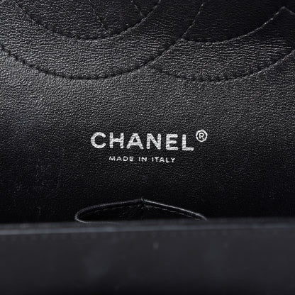Chanel Patent Quilted Jumbo Double Flap Black 8 of 10