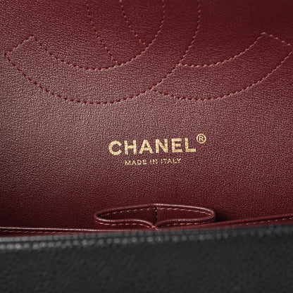 Chanel Caviar Quilted Jumbo Double Flap Black 8 of 11