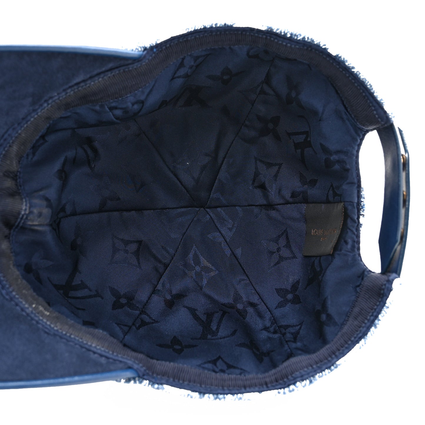 Monogram Jacquard Cap M Blue