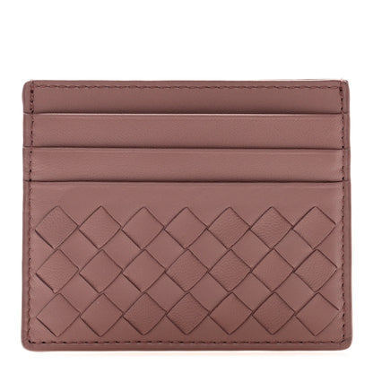 Bottega Veneta Nappa Intrecciato Card Holder Deco Rose 1 of 8