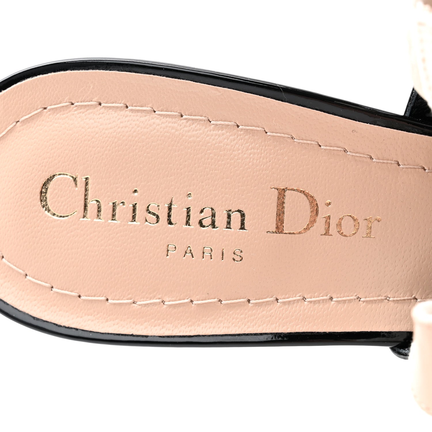 Christian Dior Patent Ribbon J'Adior Slingback 100mm Pumps 36.5 Black 6 of 9