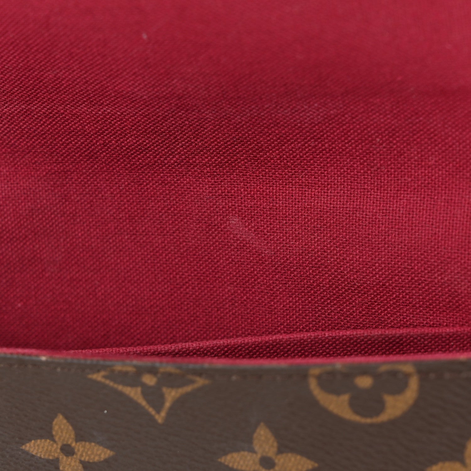 Louis Vuitton Monogram Pochette Felicie Chain Wallet Fuchsia 12 of 24