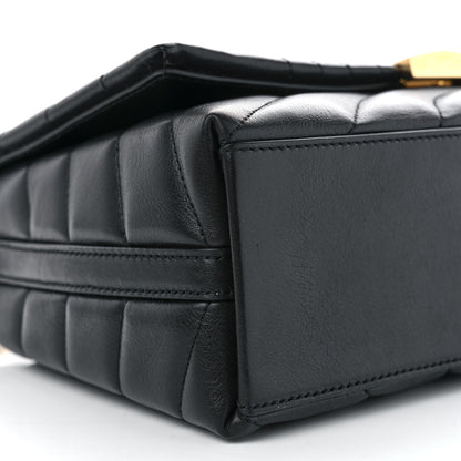 Givenchy Soft Calfskin 4G Quilted Medium Shoulder Bag Black 9 of 10