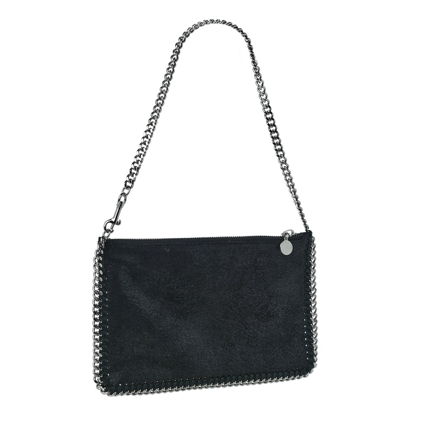 Shaggy Deer Falabella Clutch Navy