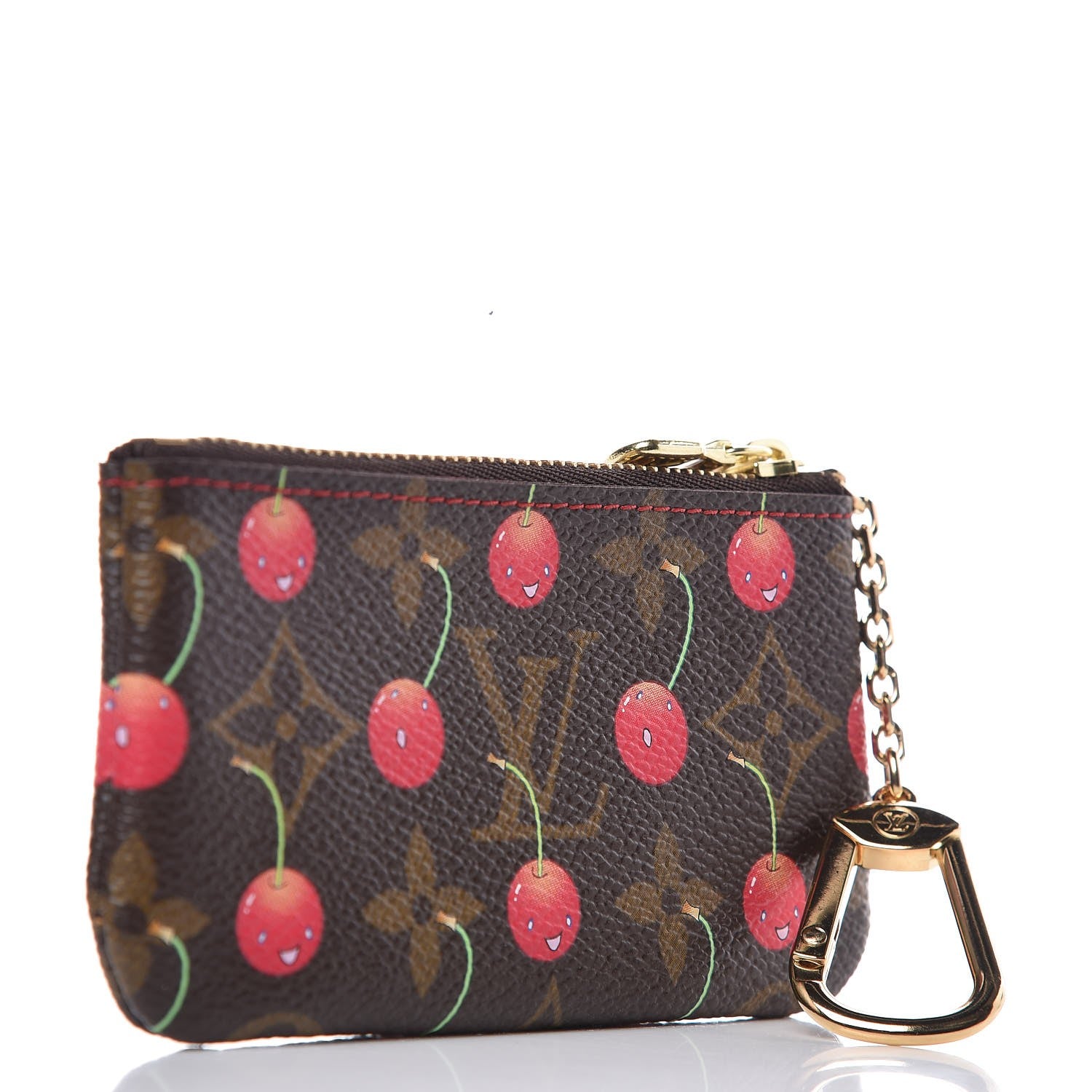 Louis Vuitton Monogram Cerises Key Pouch 3 of 6