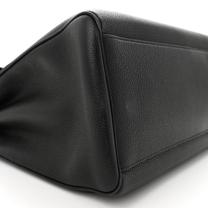 Celine Supple Grained Calfskin Medium Soft 16 Bag Black 9 of 12